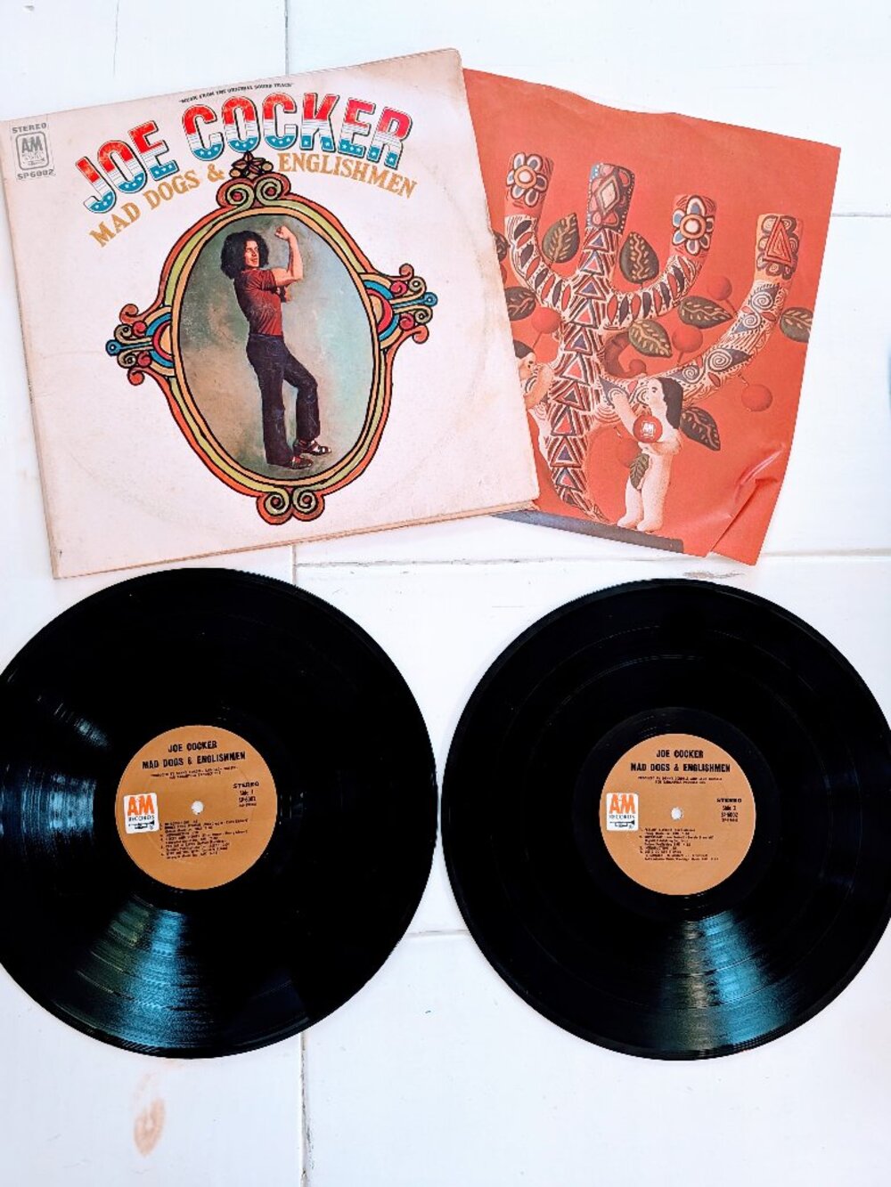 Joe Cocker Mad Dogs & Englishmen 1970 A&M SP 6002 2LP Artisan OG US Press Gate